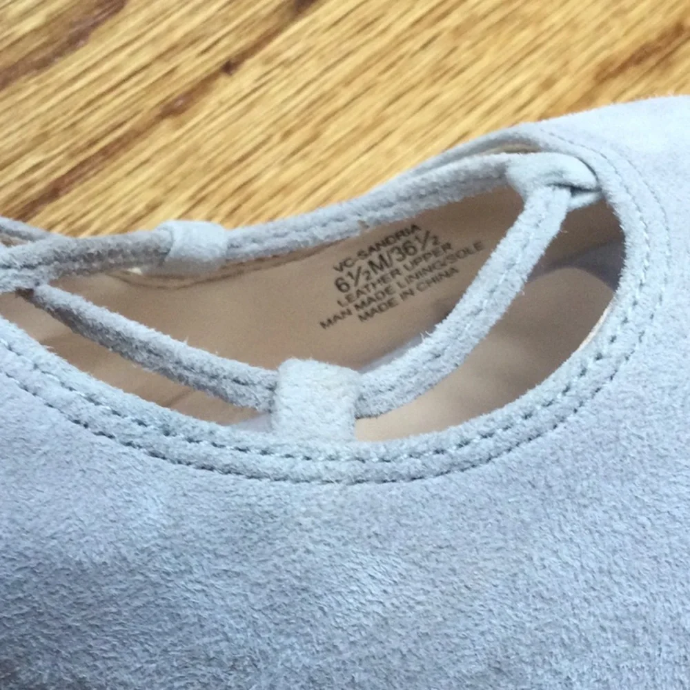 Vince Camuto Sandria Lace Up Ghillie Heel - Picture 10 of 11